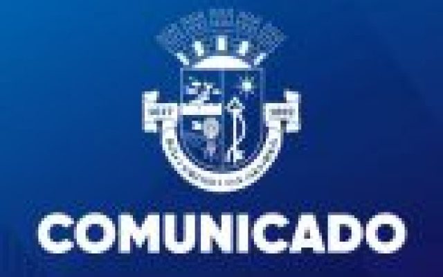 COMUNICADO – Matrícula para a Creche Municipal do bairro São João