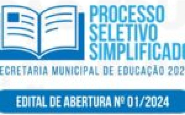 Secretaria Municipal de Educação abre Processo Seletivo Simplificado para cadastro reserva