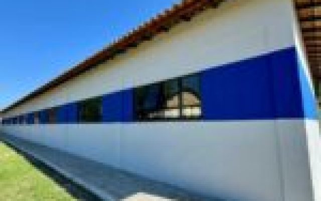 Prefeitura avança com obras de revitalização na Escola Municipal Rubem Arruda Câmara