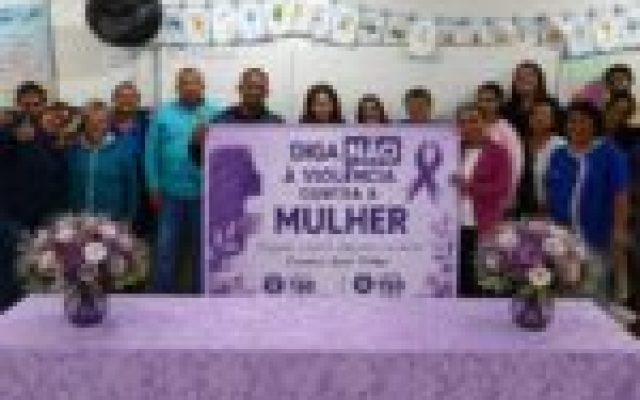 Agosto Lilás leva conscientização sobre violência contra a mulher às escolas de EJA em São Pedro da Aldeia