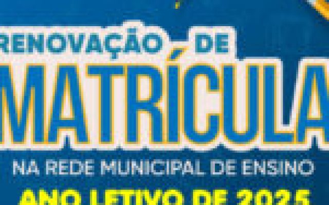 Começa período de renovação de matrículas na rede municipal de São Pedro da Aldeia